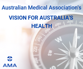Vision For Australia's Health advert