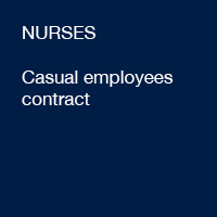 Nurses - Casual employee contract