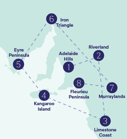 map of tour
