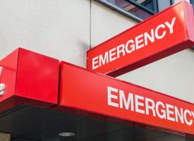 emergency department sign