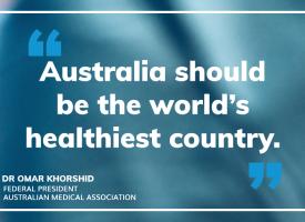 Australia should be the world's healthiest country