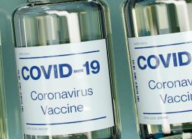 bottles of the covid vaccine
