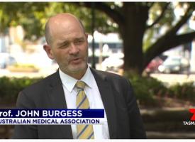 Seven News speaks with Professor John Burgess 