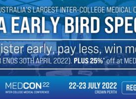 MEDCON22 – Register now for July!