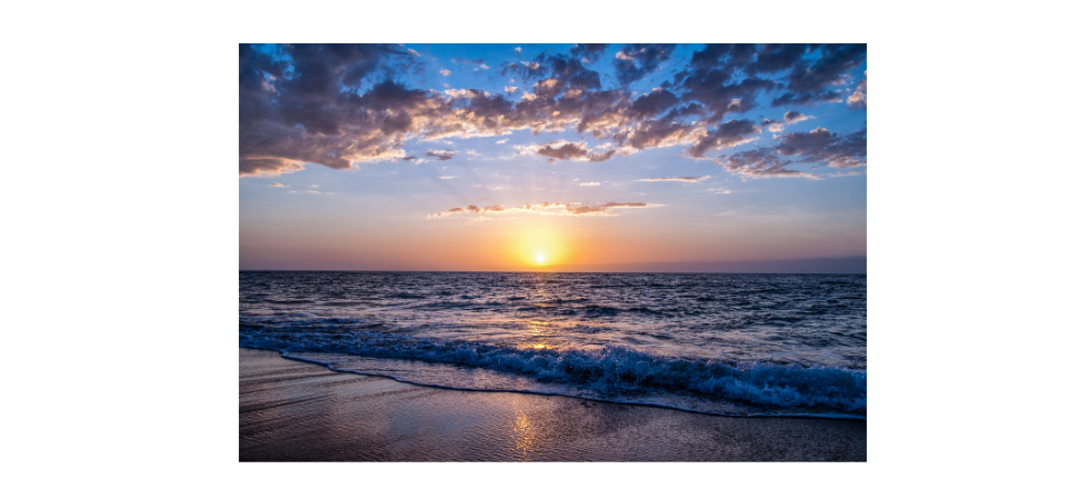 Beach sunset