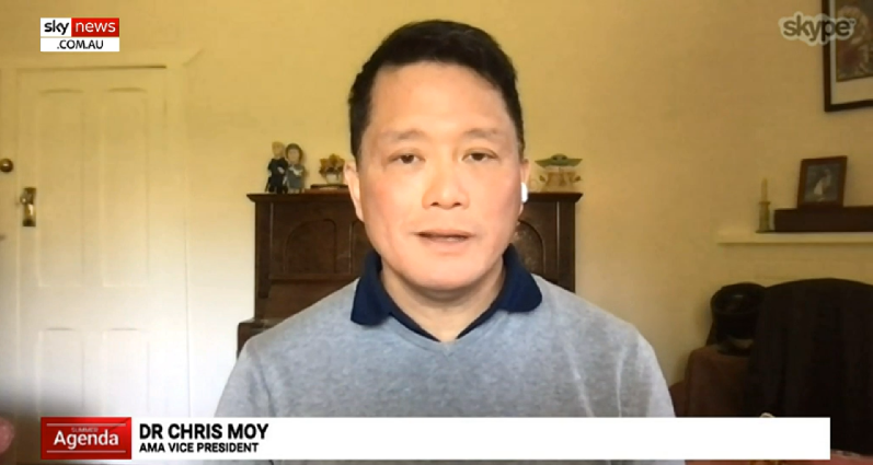 AMA Vice President Dr Chris Moy on Sky News Australia 