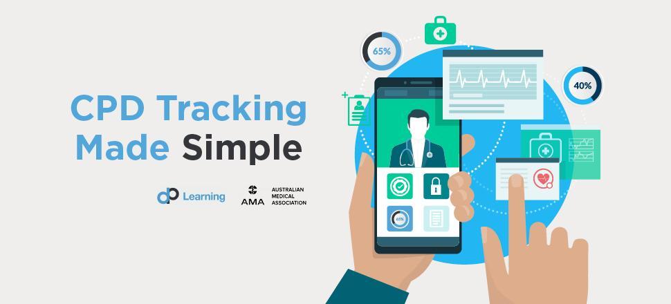 Graphic denoting tracker app