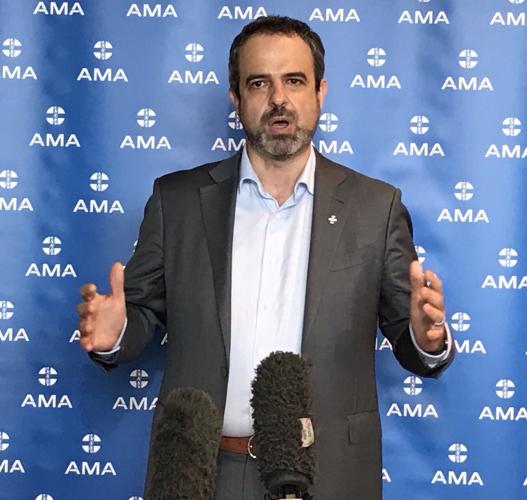 Dr Khorshid addressing media