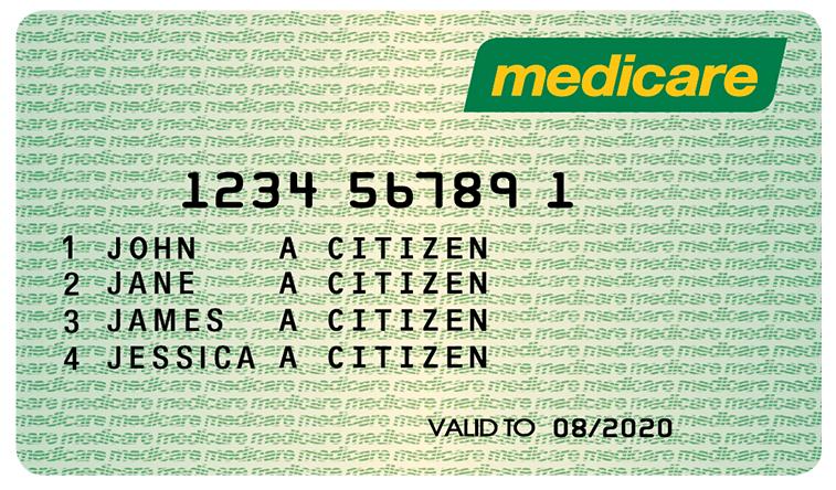 medicare card