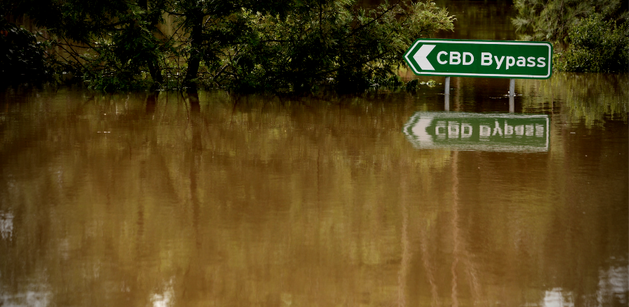 Lismore Flood Water