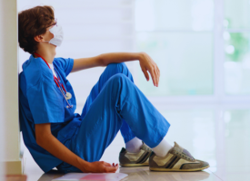 Doctor resting